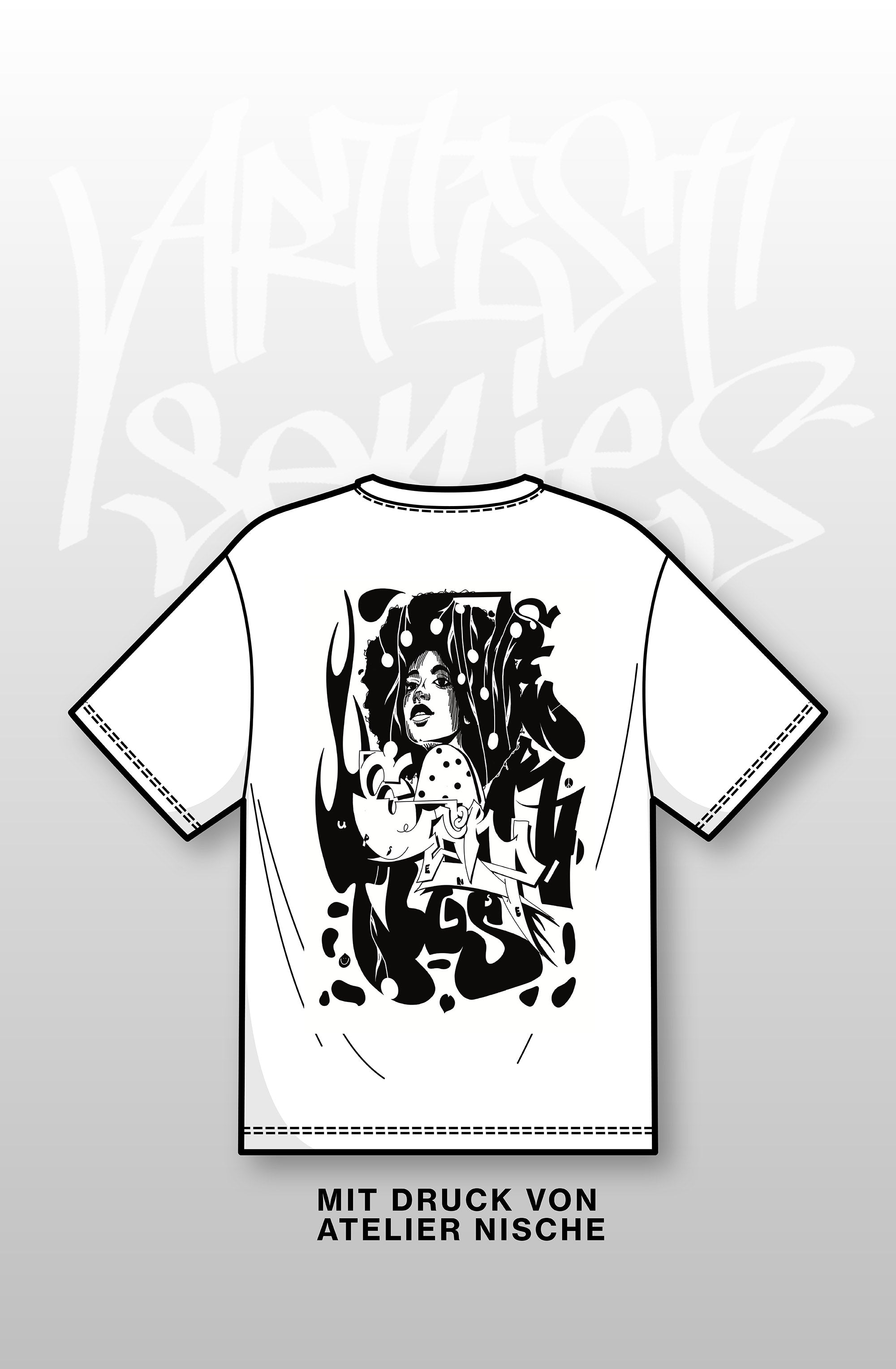 ARTIST SERIES – Upshirt Font Weiss