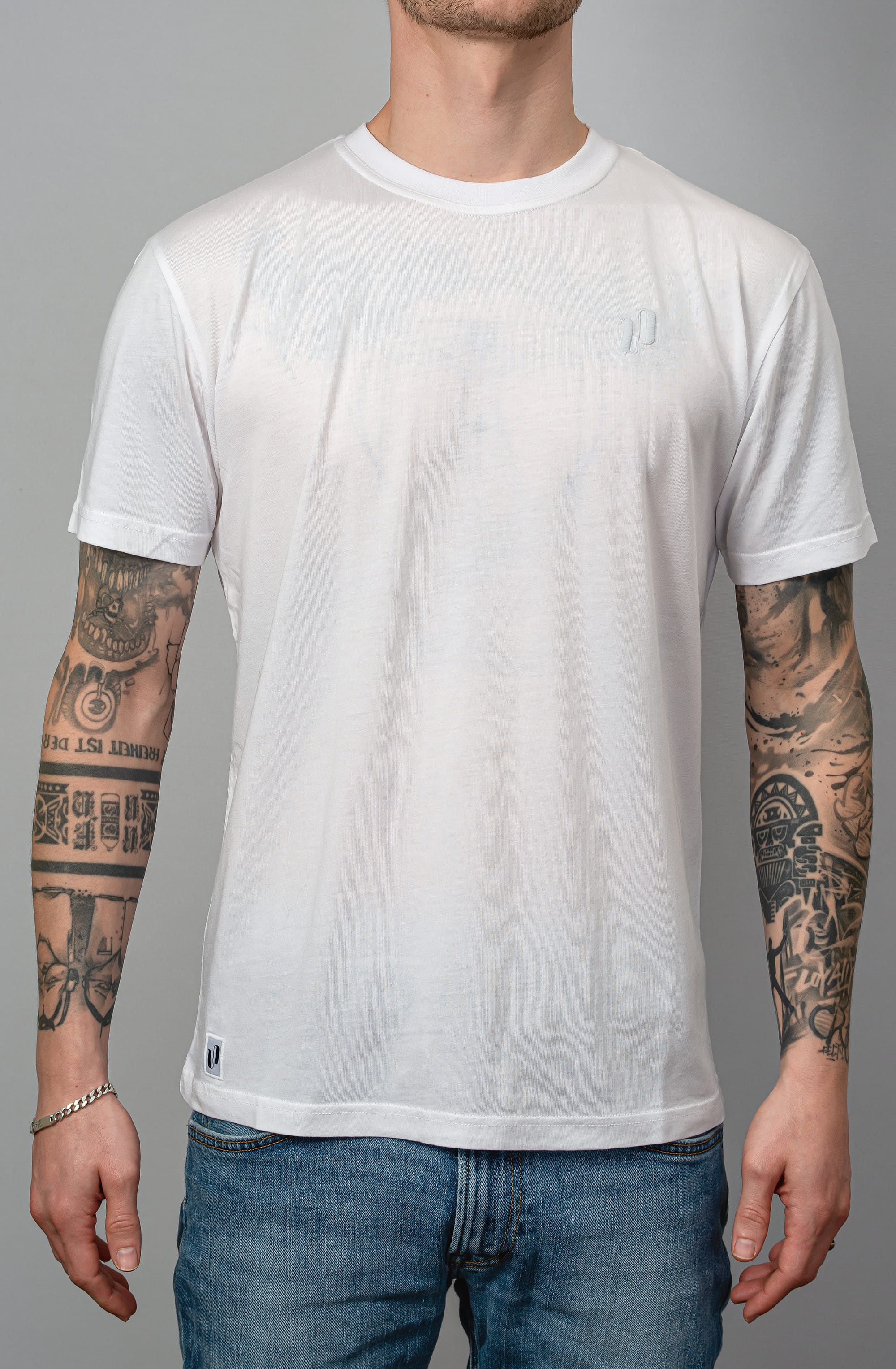 Upshirt Logo White