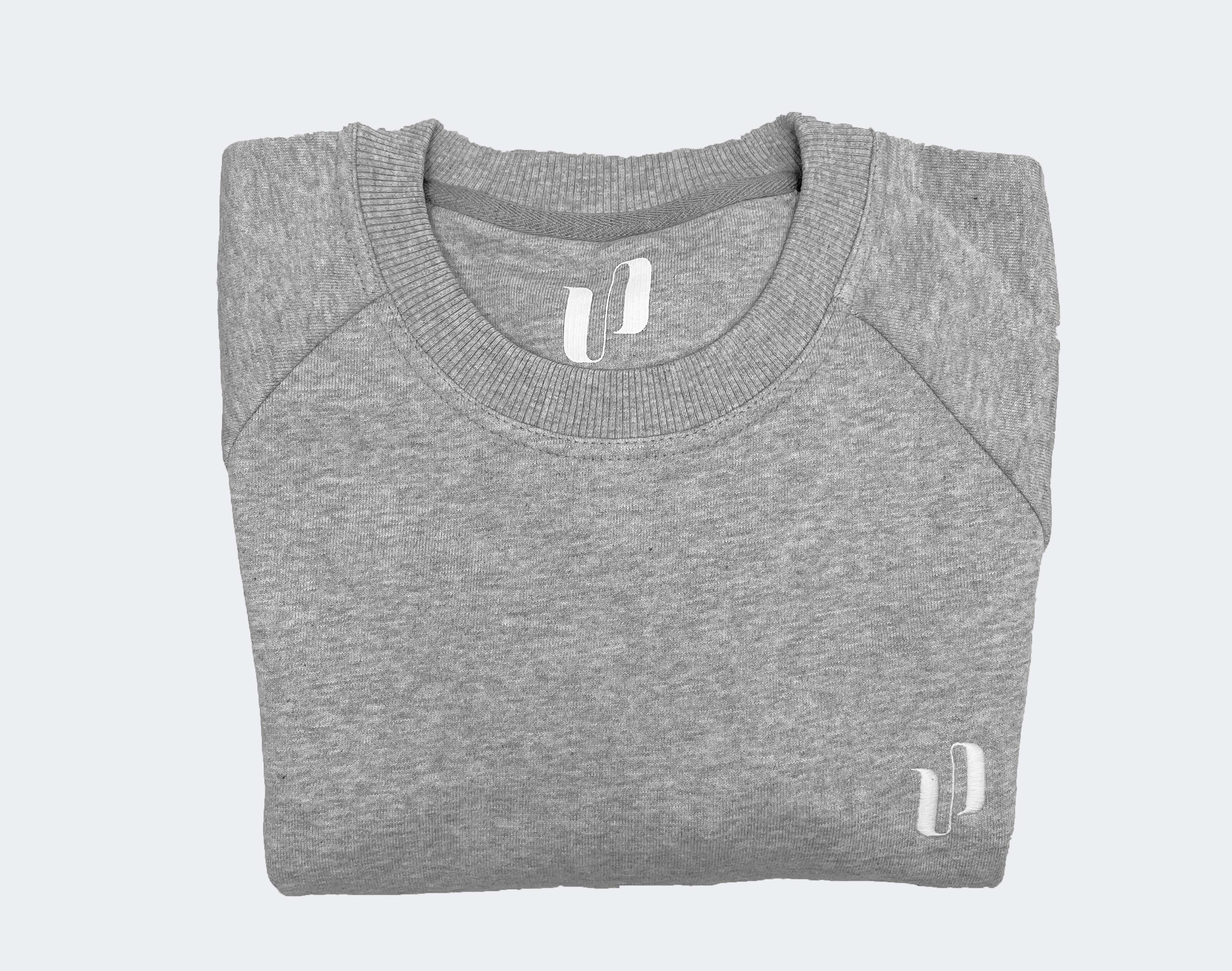 Upsweater grau meliert