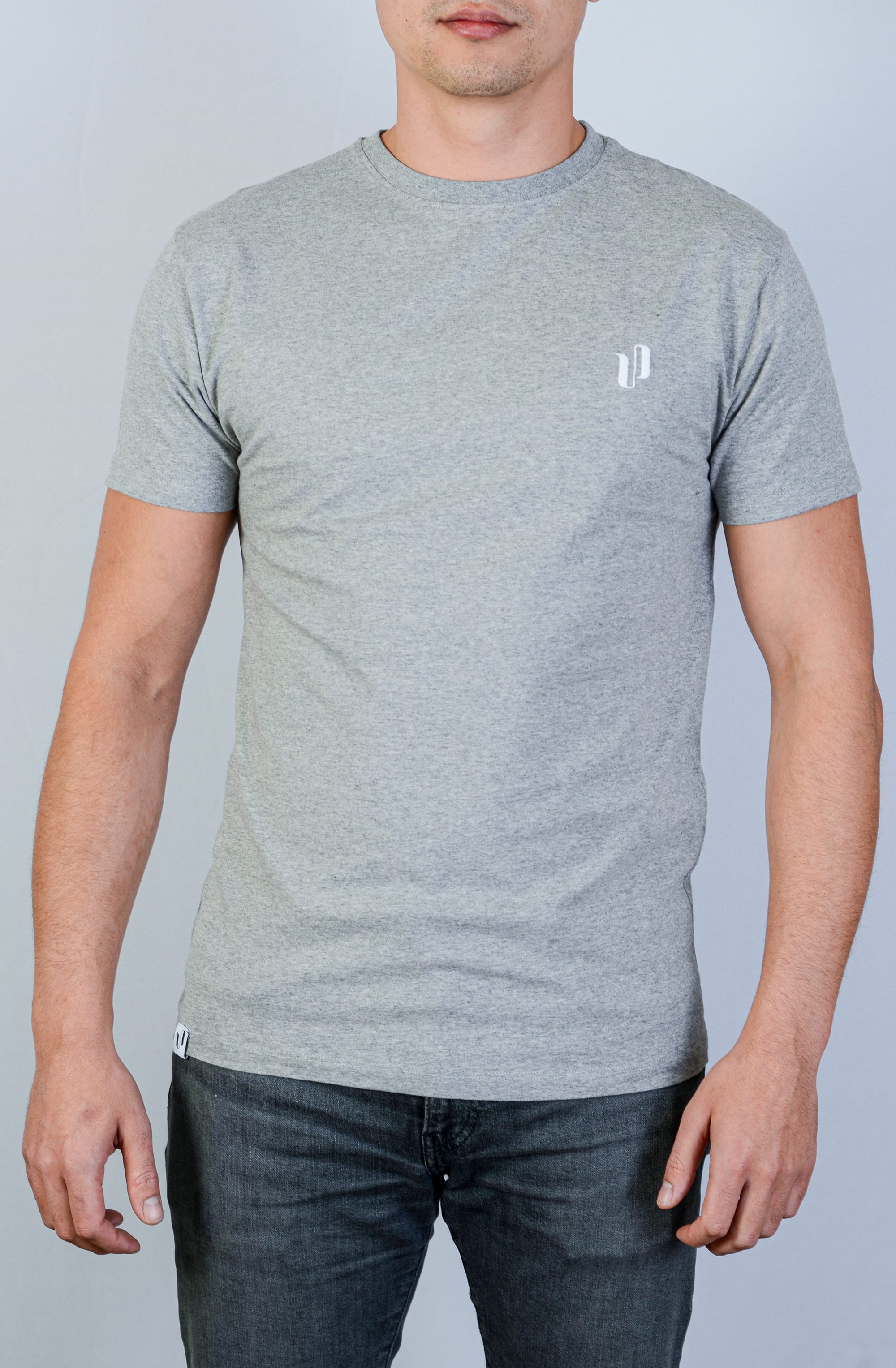 Upshirt grau meliert