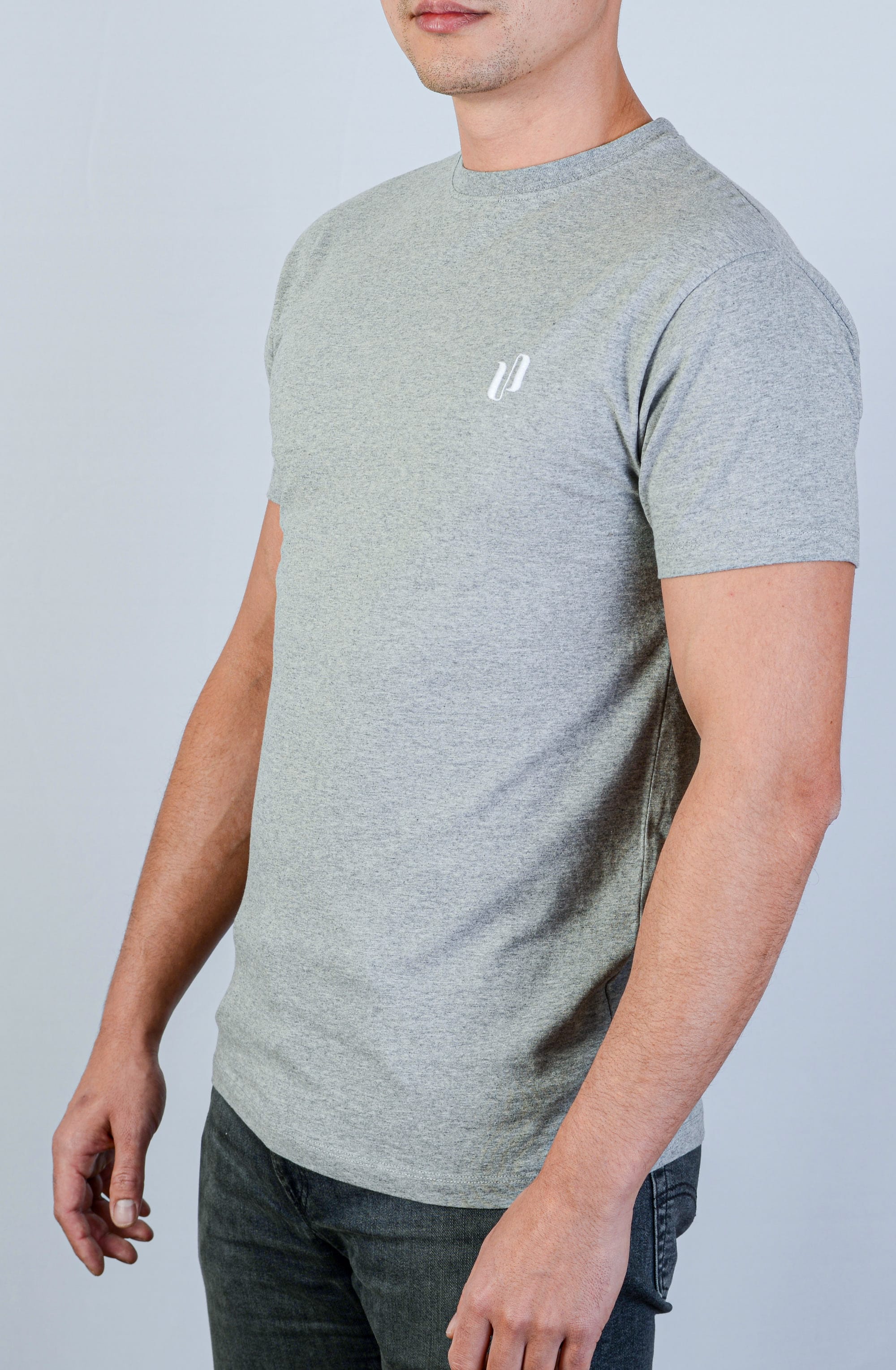 Upshirt grau meliert