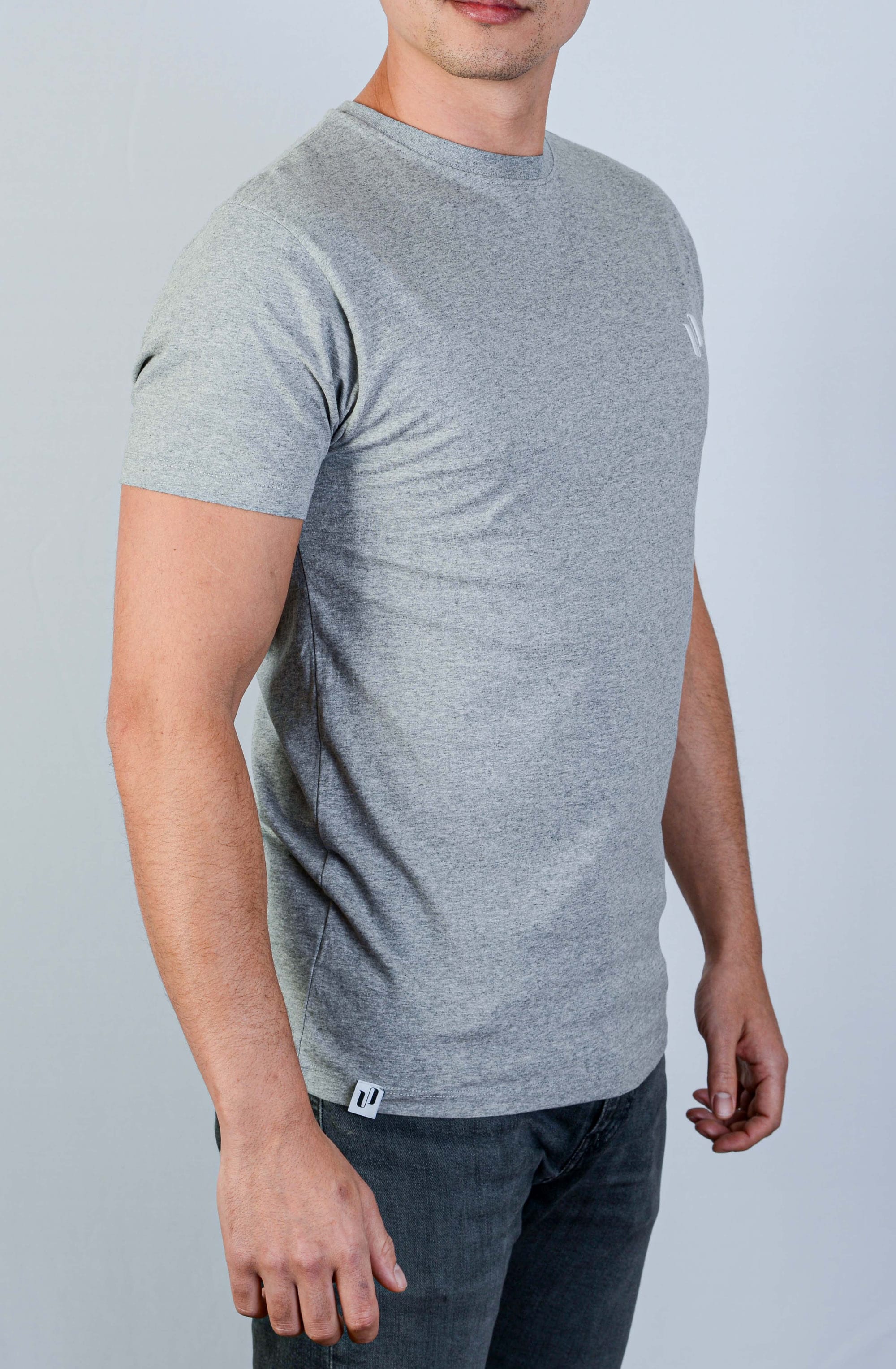 Upshirt grau meliert