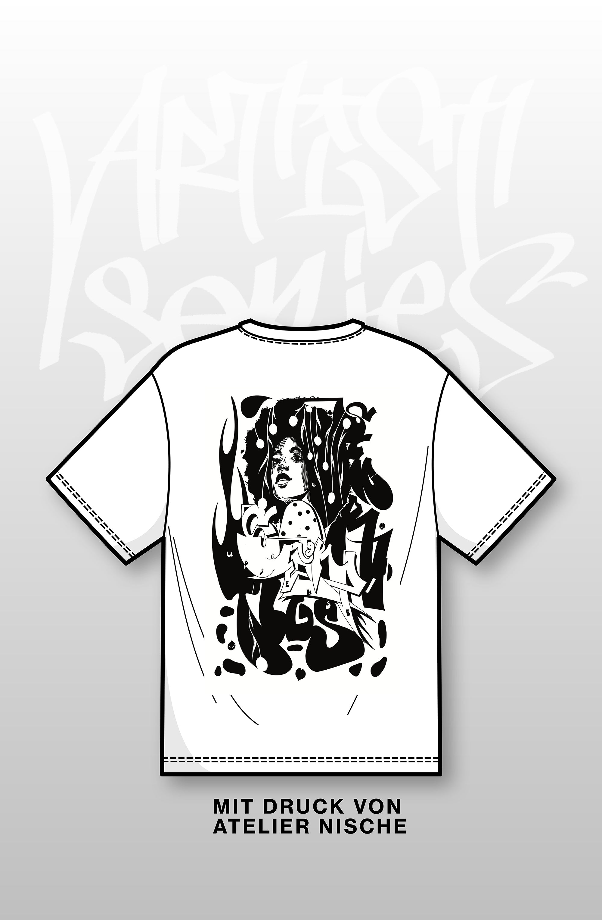 ARTIST SERIES – Upshirt weiss