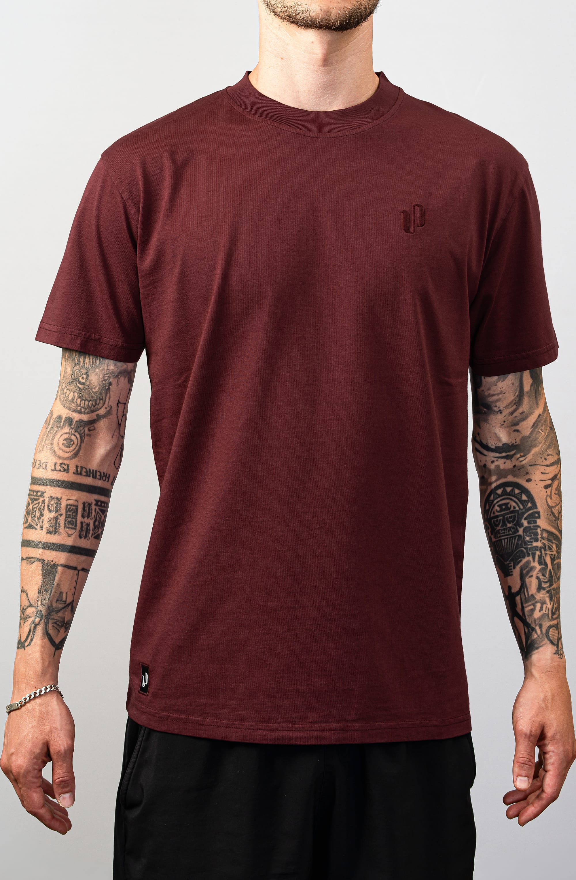 Upshirt Supima Bordeaux