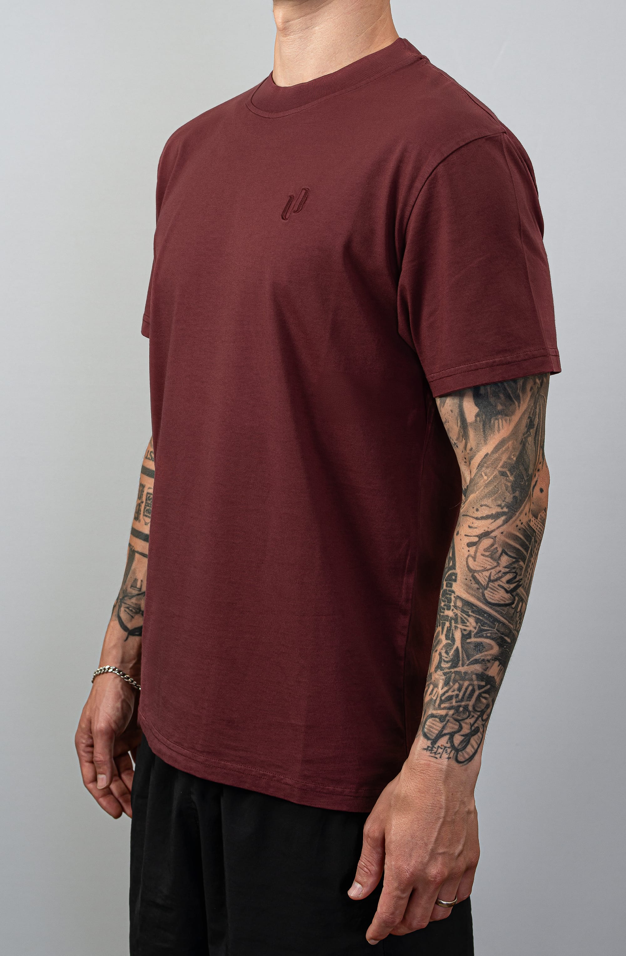 Upshirt Supima Bordeaux