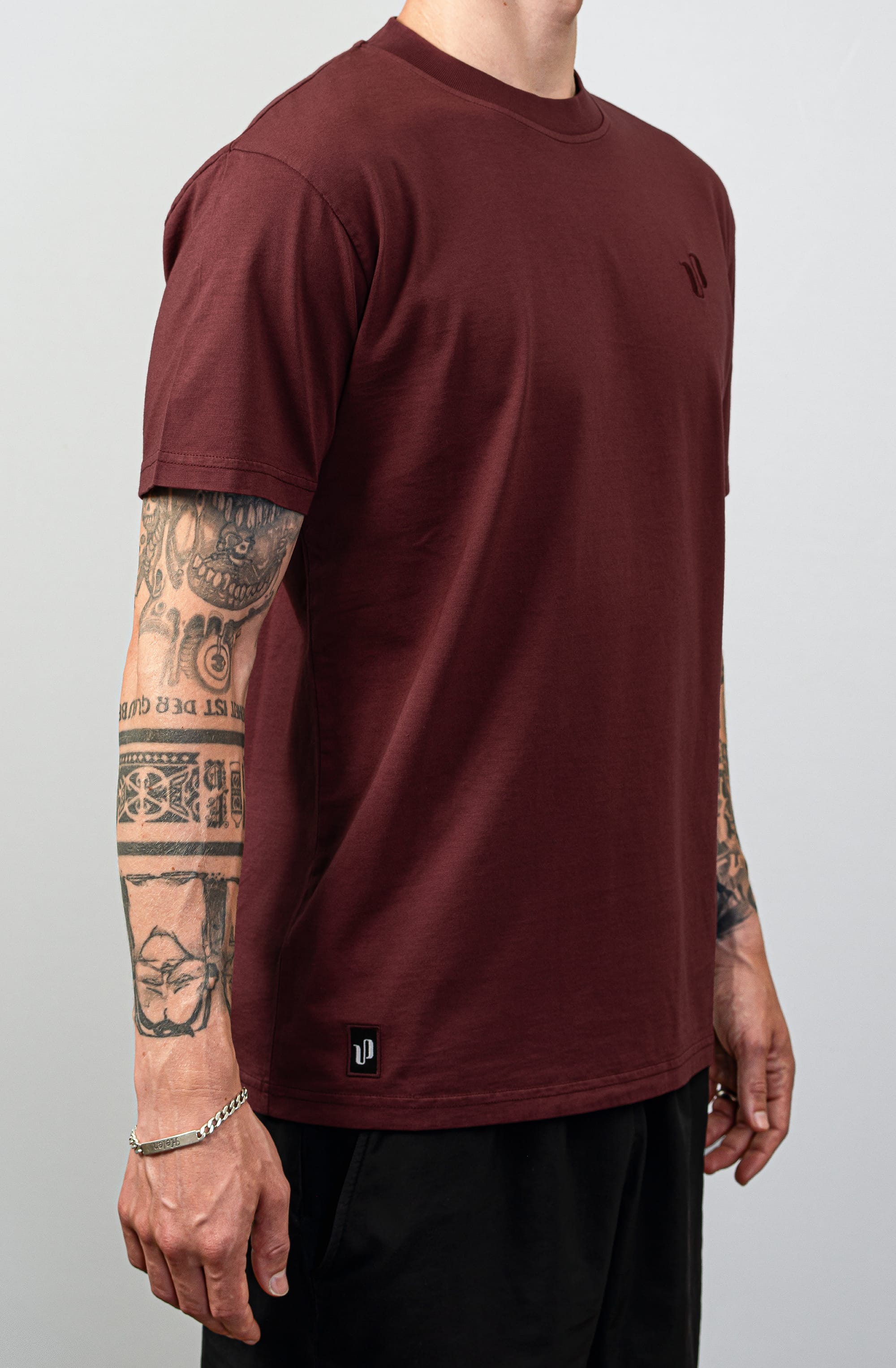 Upshirt Supima Bordeaux